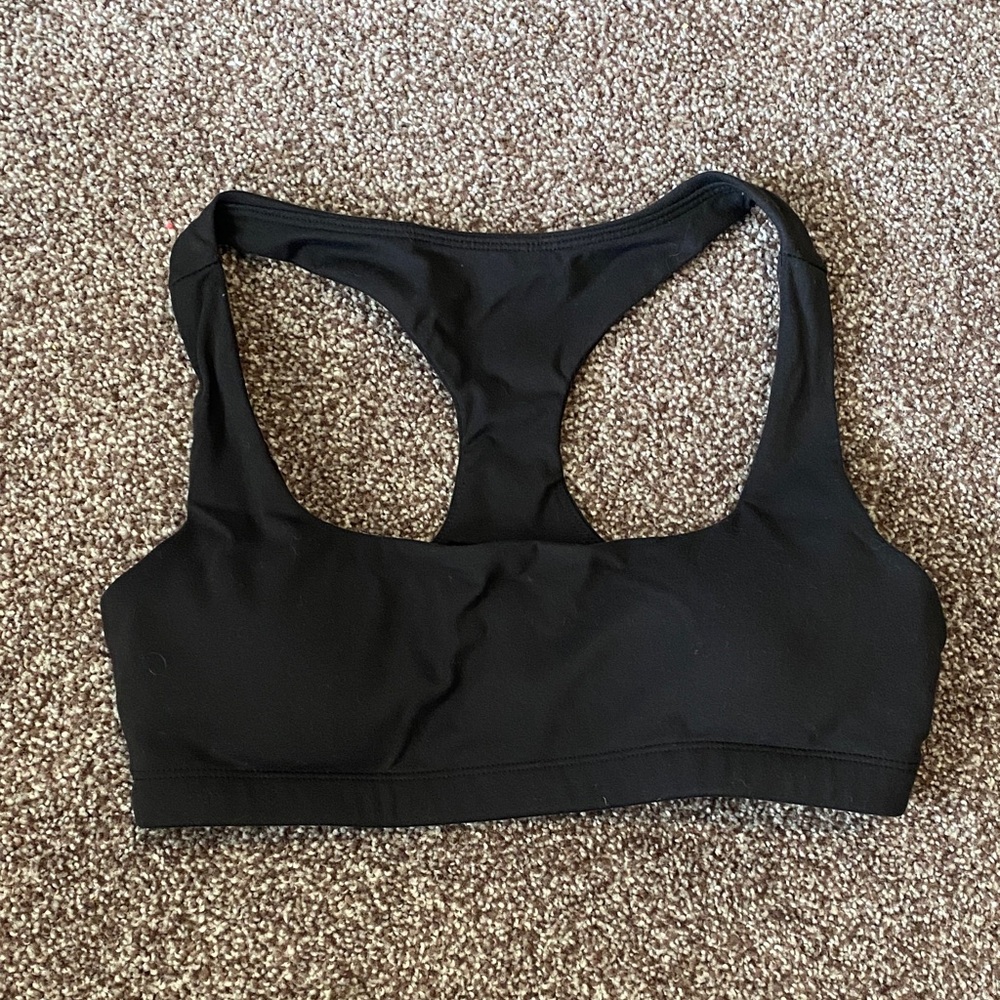 Black Sports Bra